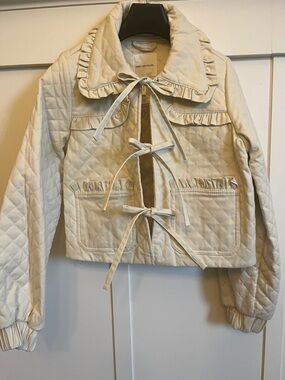 AVEC LES FILLES QUILTED JACKET XS